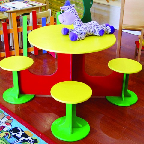 Renkli Oyun Masası