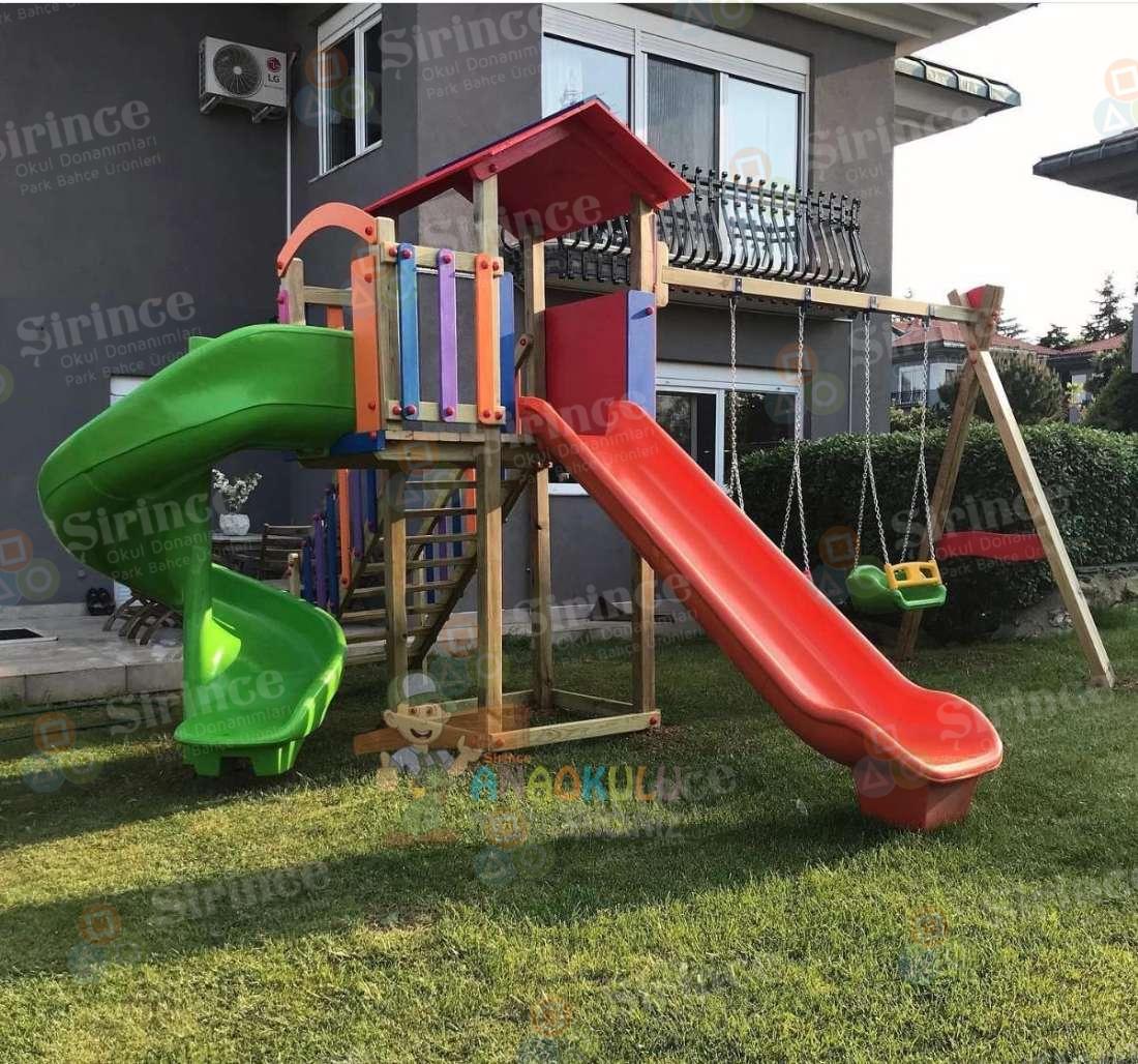 8-AHŞAP FONKSİYONEL OYUN PARKI