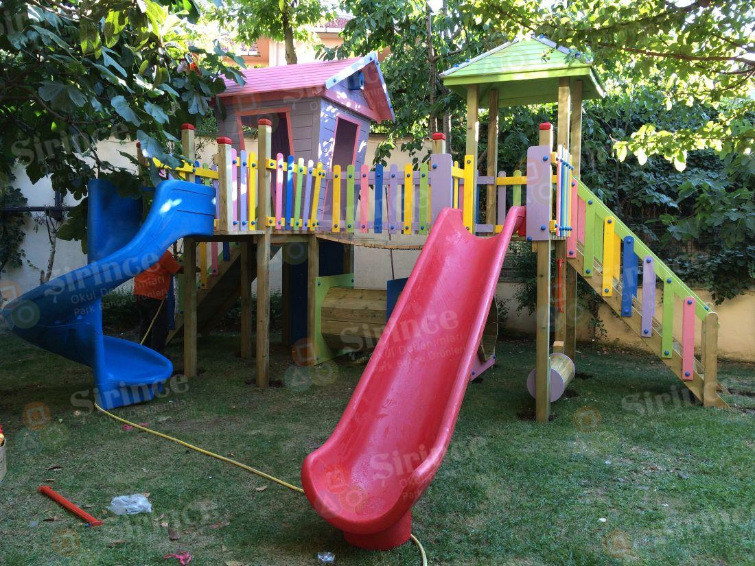 AHŞAP BEYLİKDÜZÜ KREŞ OYUN PARKI