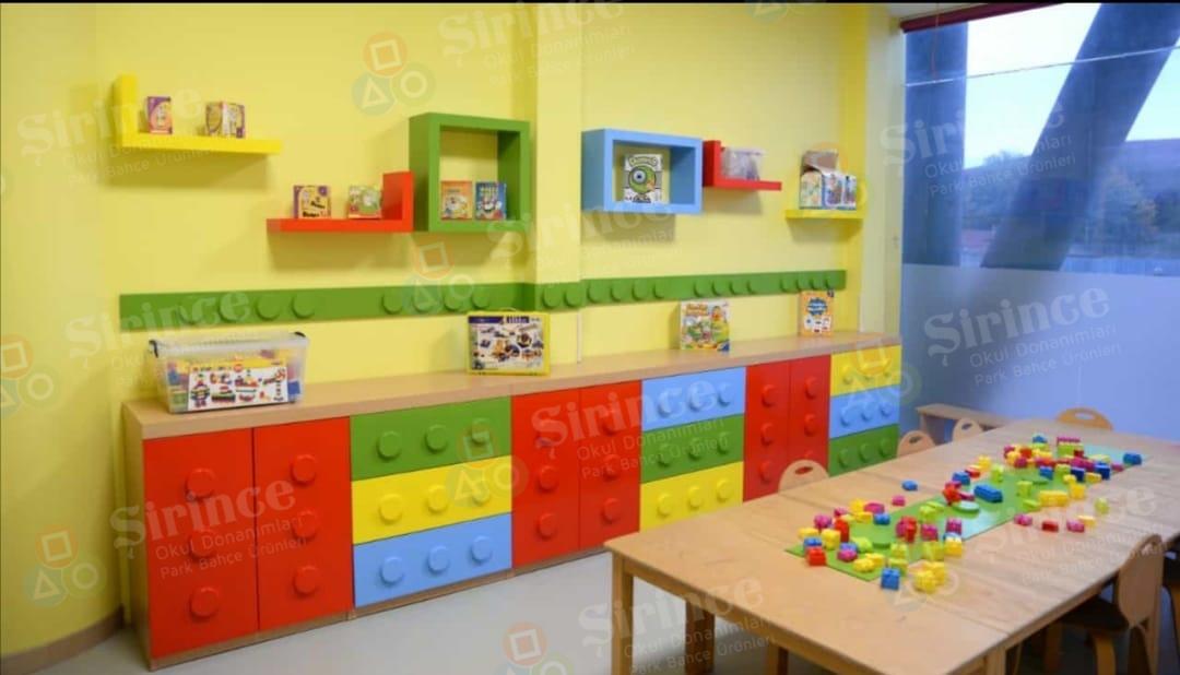 ANAOKULU TASARIM LEGO DOLAP SETİ