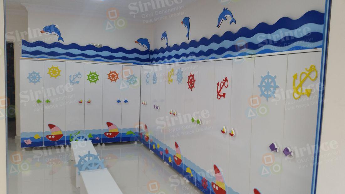DENİZ TEMALI ASKILKLI AYAKKABILIK