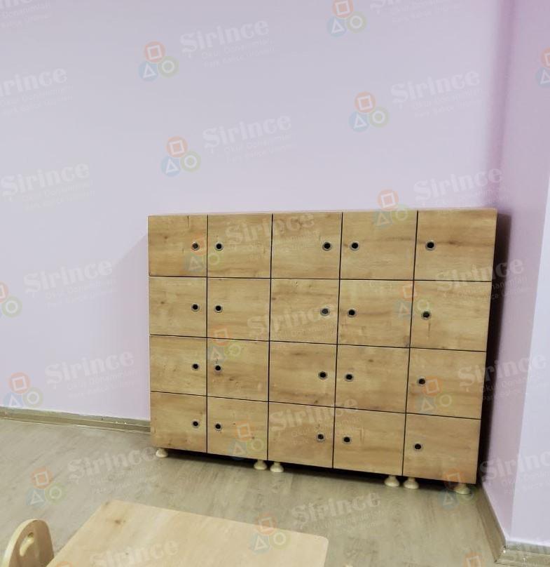 NATUREL KİŞİSEL ÖĞRENCİ DOLABI