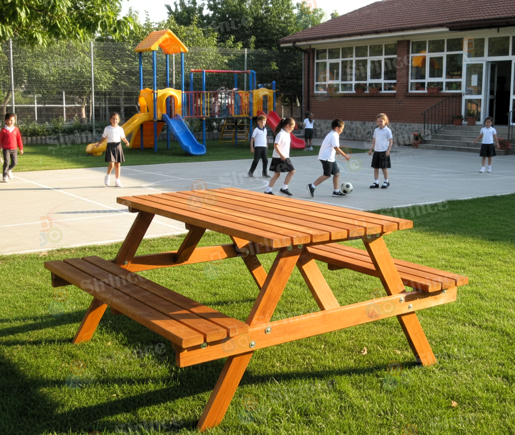 ahşap piknik masası Klasik Ahşap Piknik Masası